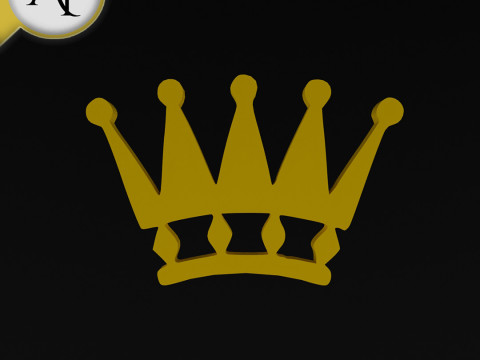 Crown - 2D Art 3D मॉडल