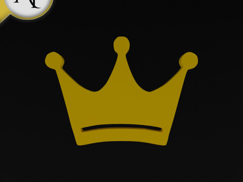 Crown - 2D Art 3D मॉडल