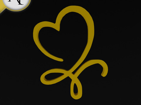 Heart - 2D Art 3D मॉडल