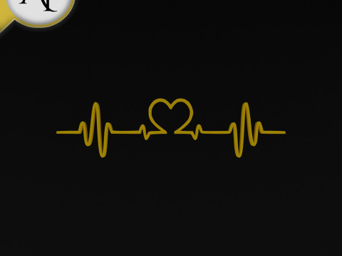 Heartbeat - 2D Art 3D मॉडल