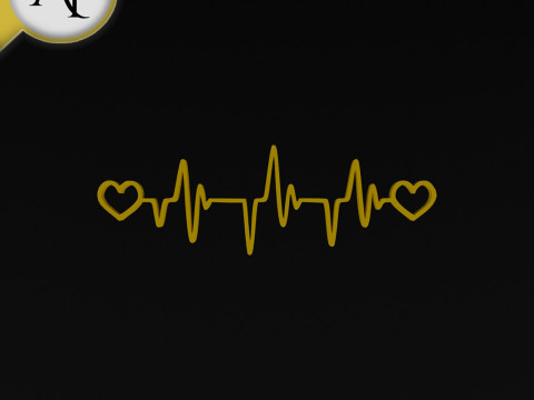 Heartbeat - 2D Art 3D मॉडल