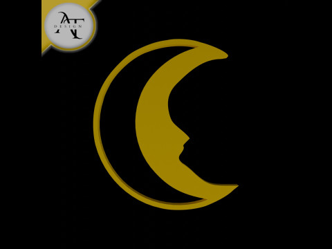 Simple Letter Symbol - 2D Art Modèle 3D