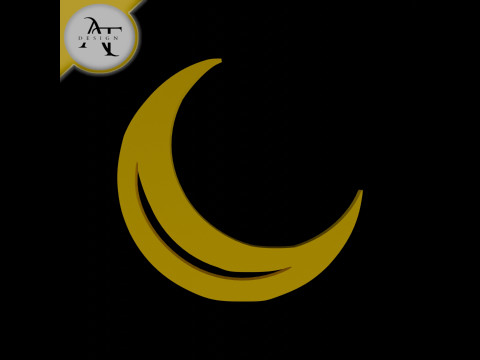 Simple Letter Symbol - 2D Art Modèle 3D