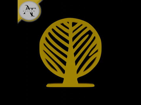 Basit Alışveriş Sepeti Sembol&uuml; - 2D Sanat 3D Model