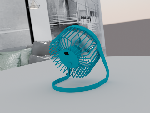 Fan 3D Model
