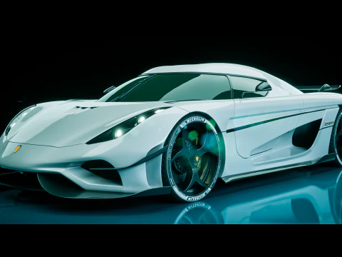 Koenigsegg Regera Modèle 3D