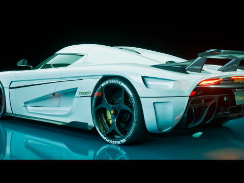 Koenigsegg Regera 3D Model