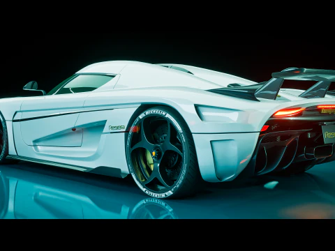 Koenigsegg Regera 3D Model