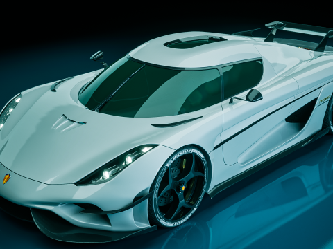 Koenigsegg Regera 3D Model