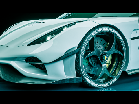 Koenigsegg Regera 3D Model