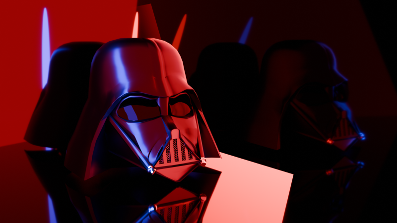 DarthVader elmo 3D 模型 .c4d .max .obj .3ds .fbx .stl .blend 
