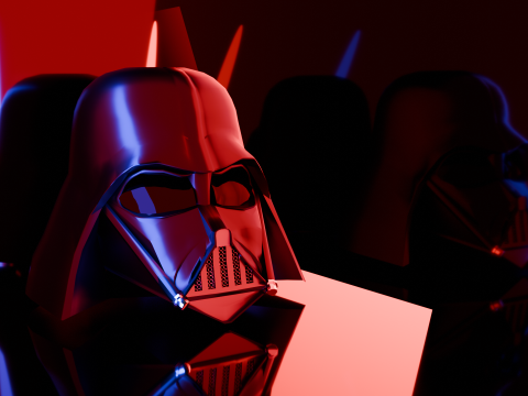 DarthVader elmo Modelo 3D