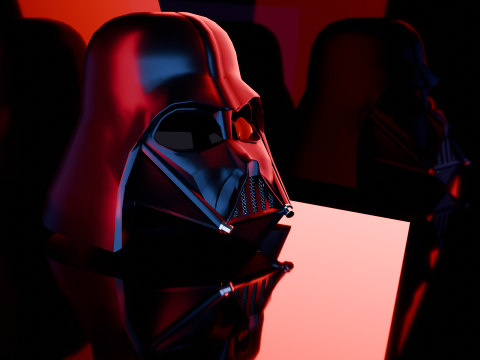 DarthVader elmo 3D 模型