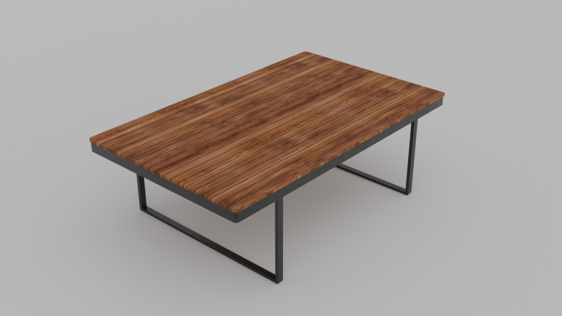 Table 3D Model .c4d .max .obj .3ds .fbx .stl .blend 