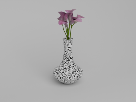 Optical Flow Vase 3D मॉडल