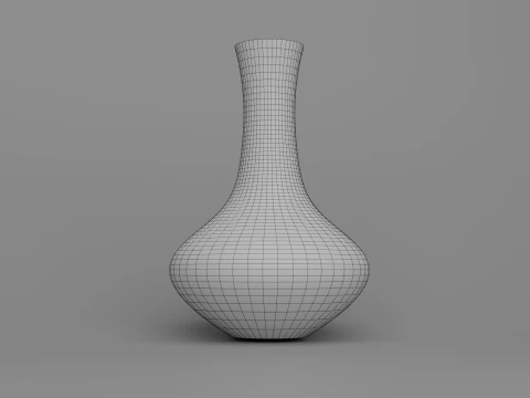 Optical Flow Vase 3D Model