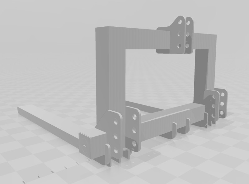 Folks for Tractor 3D Model .c4d .max .obj .3ds .fbx .stl .blend