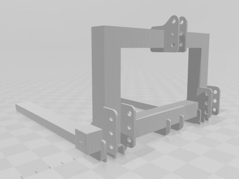 Mensen voor Trekker 3D Model