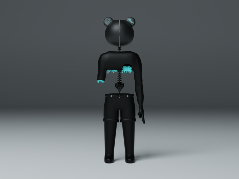 Bloody Baker Bear 3Dモデル