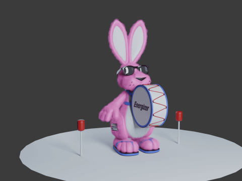 Energizer Bunny 3D Mode 3D Модель
