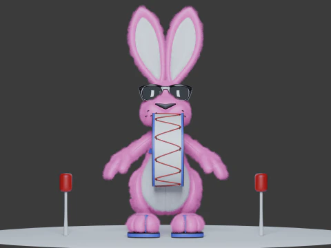 Energizer Bunny 3D Model