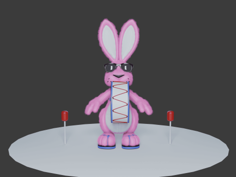 Energizer Bunny 3D Mode Modelo 3D