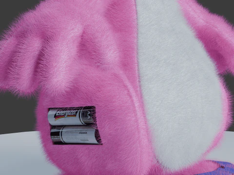 Energizer Bunny 3D Model