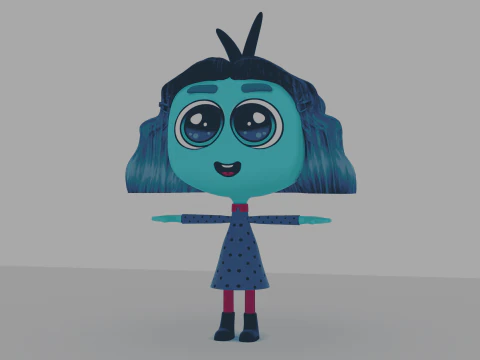 Inside Out &ndash; Neid 3D Modell