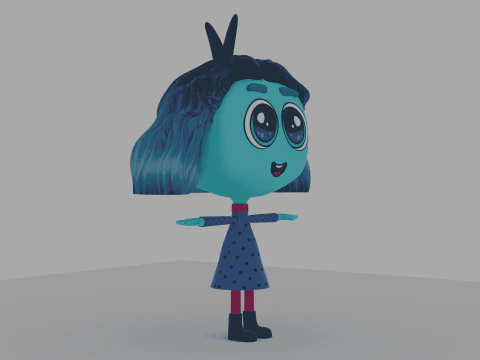 Inside Out &ndash; Neid 3D Modell