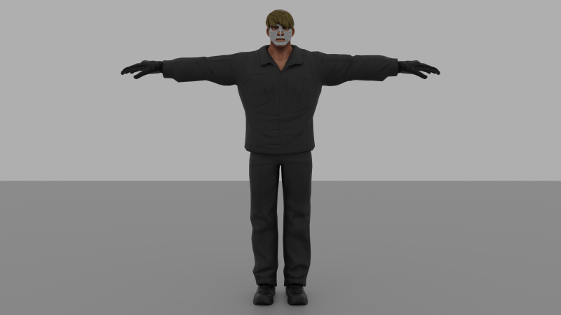 Luther Strode 3D Fan Art Model Modelo 3D .c4d .max .obj .3ds .fbx .stl .blend