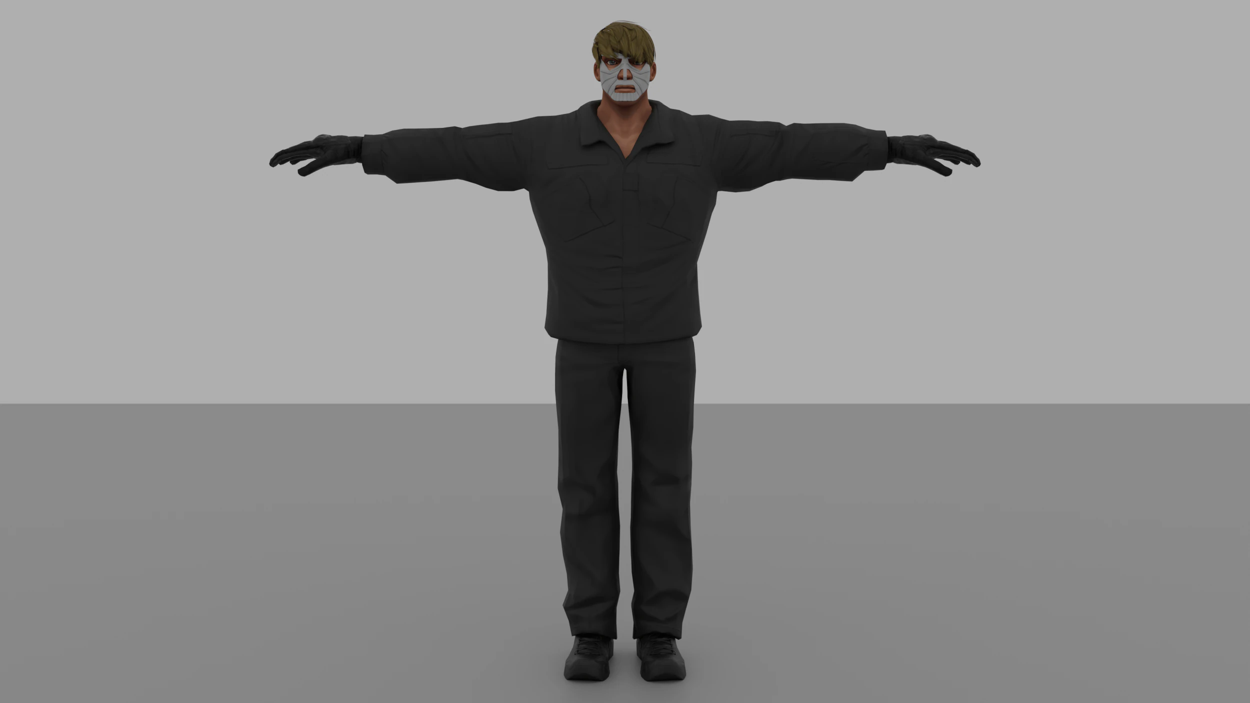 Luther Strode Character 3D Model .c4d .max .obj .3ds .fbx .stl .blend 