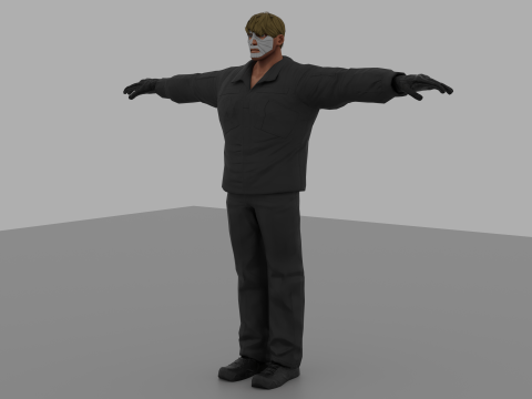 Luther Strode 3D Fan Art Model Modelo 3D