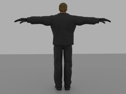 Luther Strode Character 3D Model