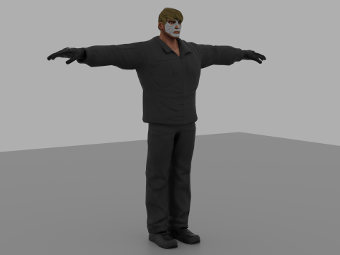 Luther Strode 3D Fan Art Model Modelo 3D