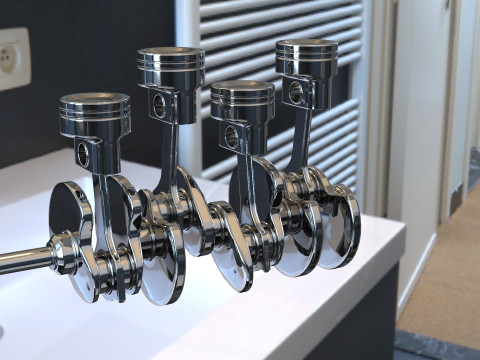 Piston 3D Model