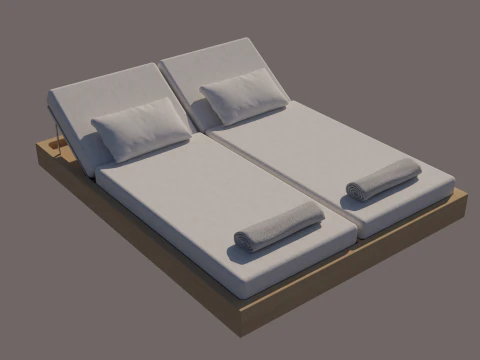 SUNBED 3D Model