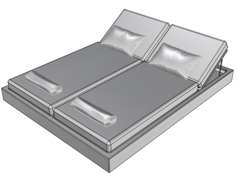 SUNBED 3D मॉडल