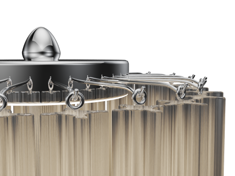 VENINI QUADRIEDRI TABLE LAMP Modello 3D