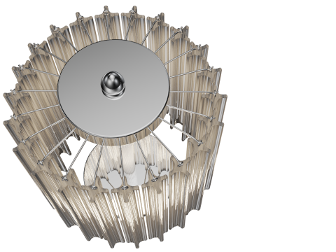 VENINI QUADRIEDRI TABLE LAMP Modello 3D