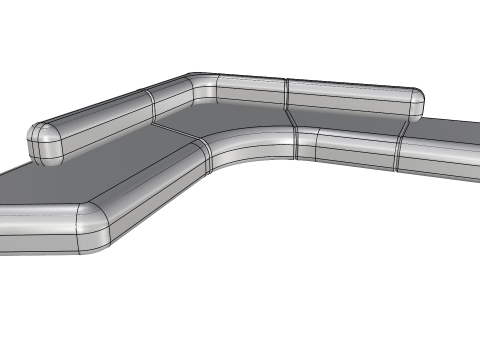 SOFA LOUNGE 3D Model