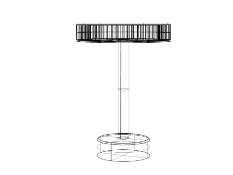 ISIDE TABLE LAMP 3Dモデル