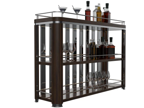 BUFFET BAR 3D Model