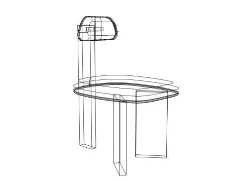 BIIADI LOCI CHAIR 3D Model