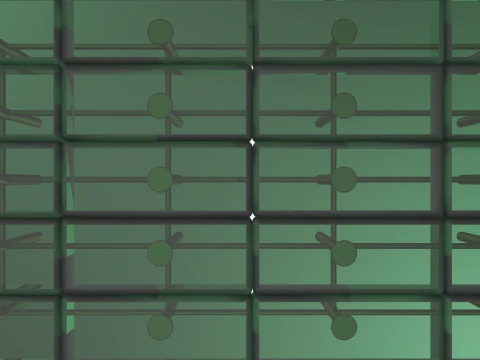 COFFE TABLE GLASS 3D Model