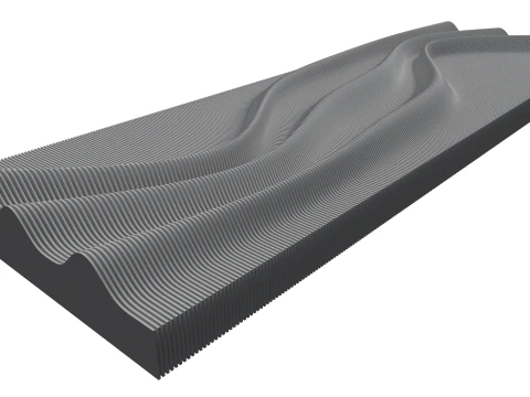 ПАННО ХВИЛІ 3D Модель