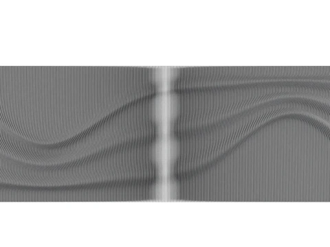 WAVES PANEL 3D Model