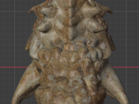 Dragon Skull 3D 模型