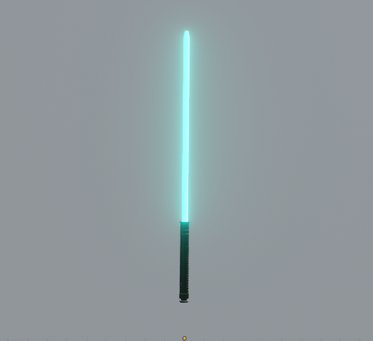 Lightsaber Star Wars Modelo 3D .c4d .max .obj .3ds .fbx .stl .blend 