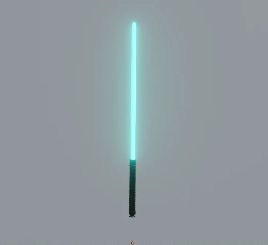 Lightsaber Star Wars 3D Model .c4d .max .obj .3ds .fbx .stl .blend 