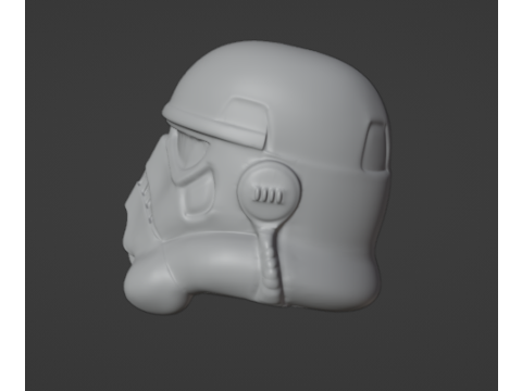 Stormtrooper mask - Star Wars 3D Model